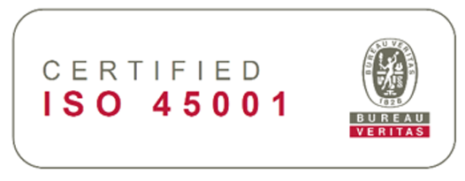 Linjateräs — the fastest and most modern powder coating in Finland. Certified in your benefit. ISO 45001