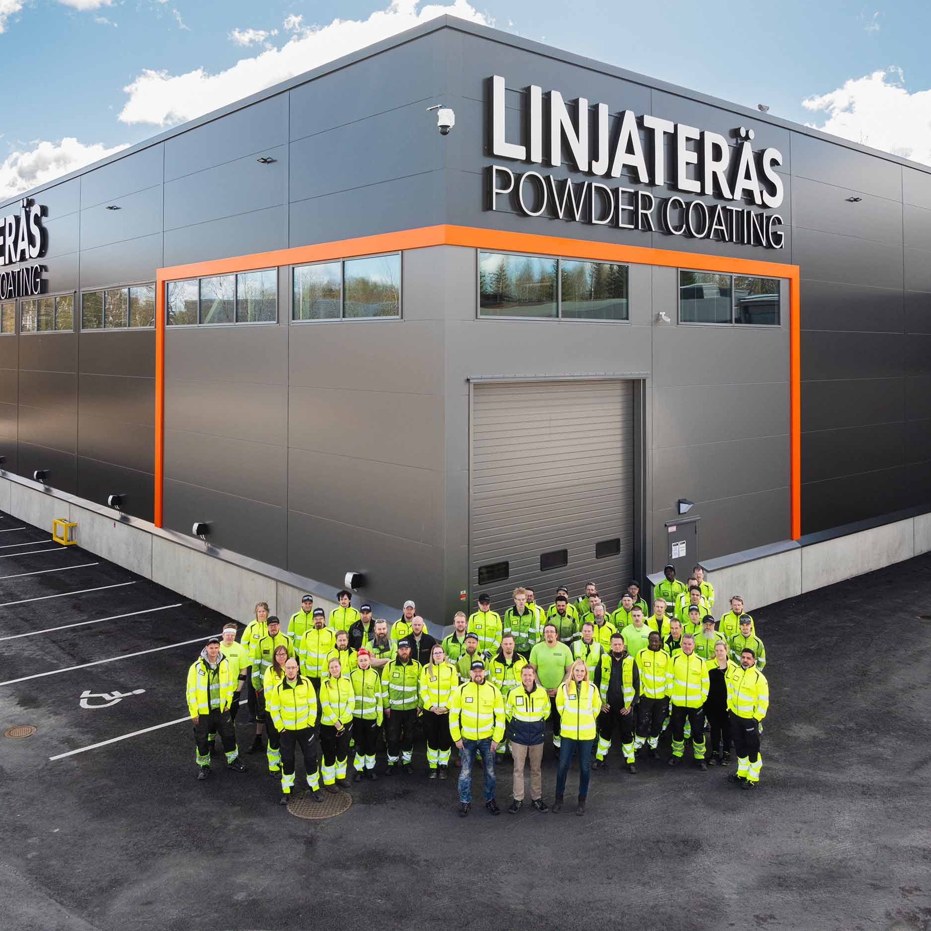 Linjater&auml;s &mdash; pulverimaalaus eli jauhemaalaus Tampereelta koko Suomeen ja Pohjoismaihin