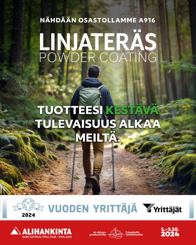 Meet Linjateräs at the Subcontracting Fair on October 1-3, 2024 — At our booth A916