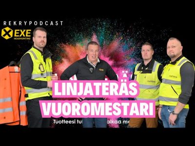 Linjateräs Oy — Etsimme vuoromestaria — hae työpaikkaa