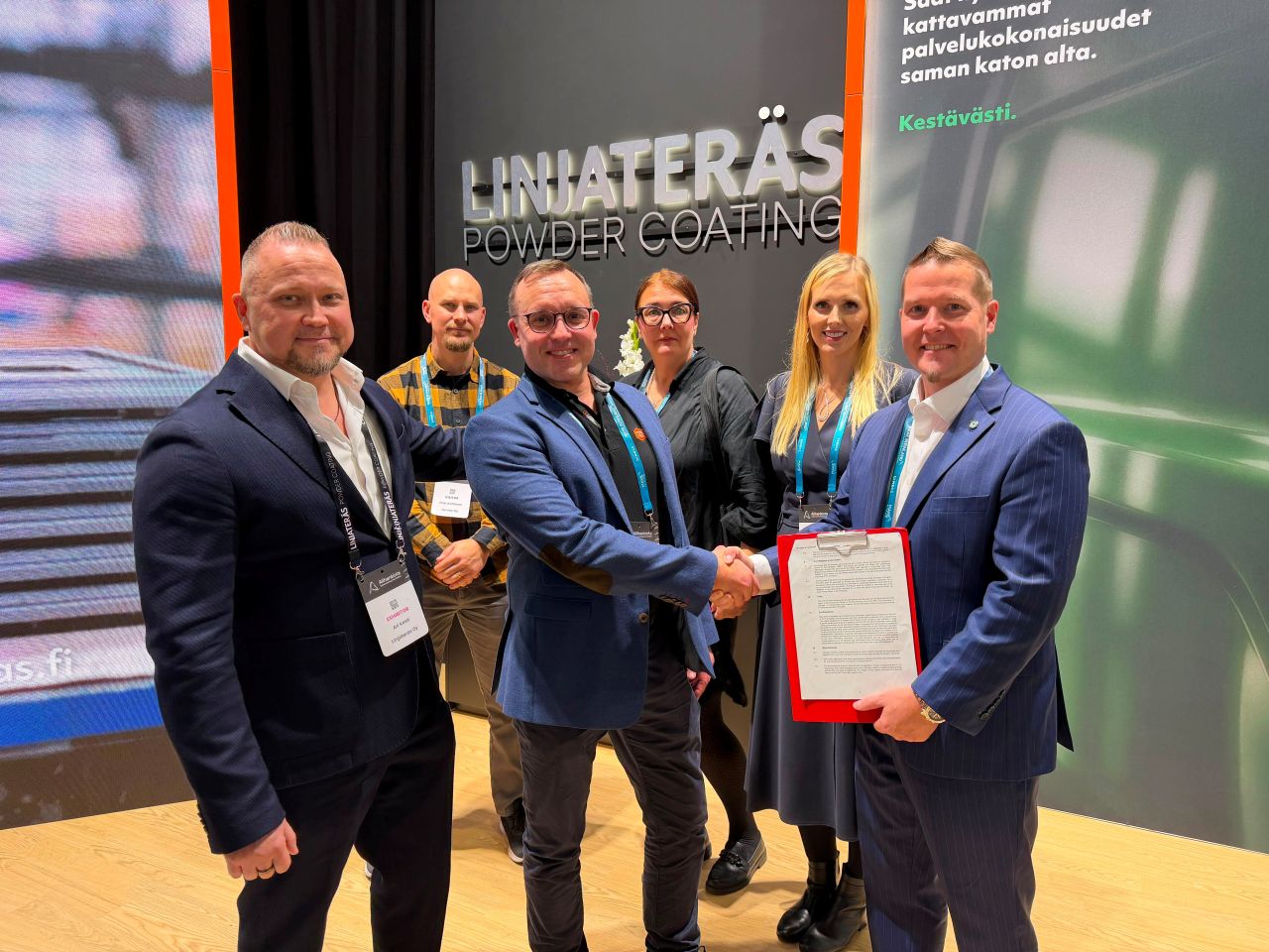 Linjateräs solmi merkittävän palvelusopimuksen FENTECin kanssa